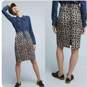 Maeve Anthropologie High Waisted Pencil Skirt Size L